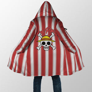 Monkey D Luffy The World's Greatest Hunter Cidre Hooded Cloak Coat