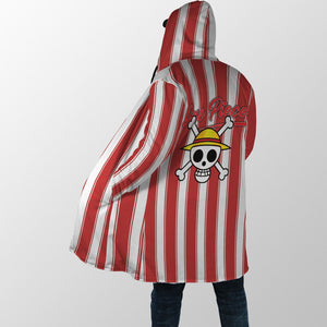 Monkey D Luffy The World's Greatest Hunter Cidre Hooded Cloak Coat