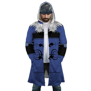 Naruto Tobirama Senju Hooded Cloak Coat