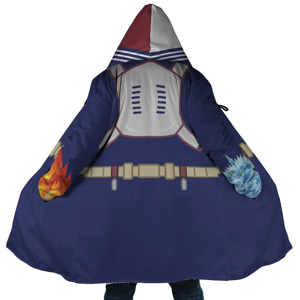 Shoto Todoroki My Hero Academia Hooded Cloak Coat
