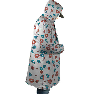 Togepi Pokemon Pattern Hooded Cloak Coat