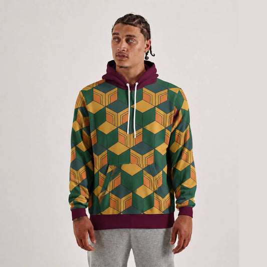 Tomioka Giyu Demon Slayer  Pullover Hoodie