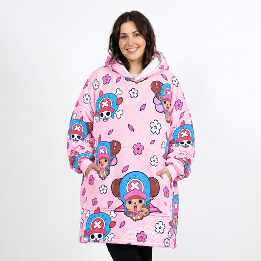 Op-Chopper Übergroßer Decken-Hoodie