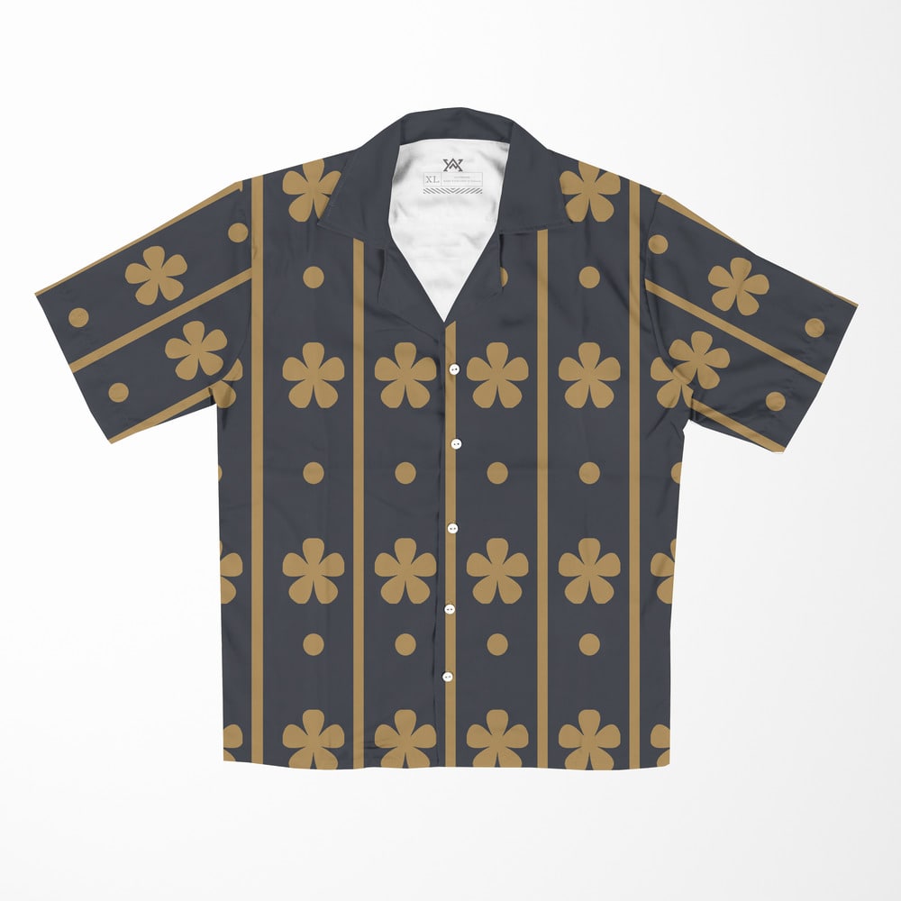 Trafalgar D. Water Law Wano Pattern One Piece Hawaiian Shirt