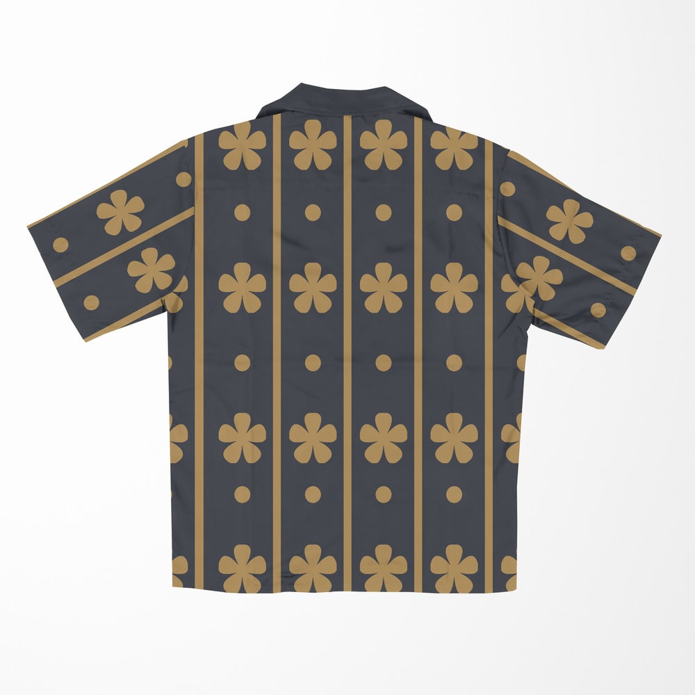 Trafalgar D. Water Law Wano Pattern One Piece Hawaiian Shirt