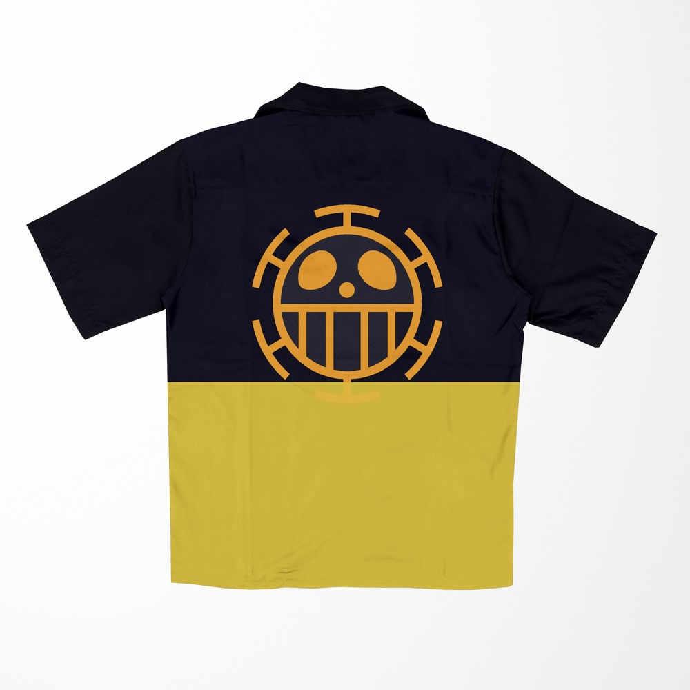 Trafalgar D. Water Law Wano Kuni Button up Hawaiian Shirt