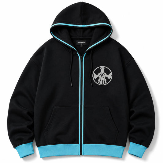 Trigun Stampede Punisher Zip Up Hoodie