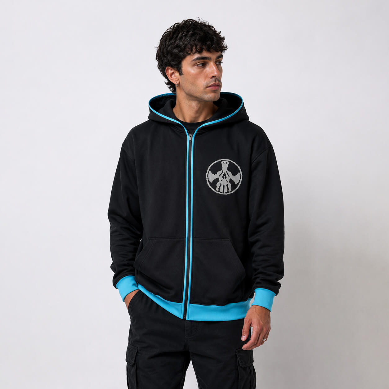 Trigun Stampede Punisher Zip Up Hoodie