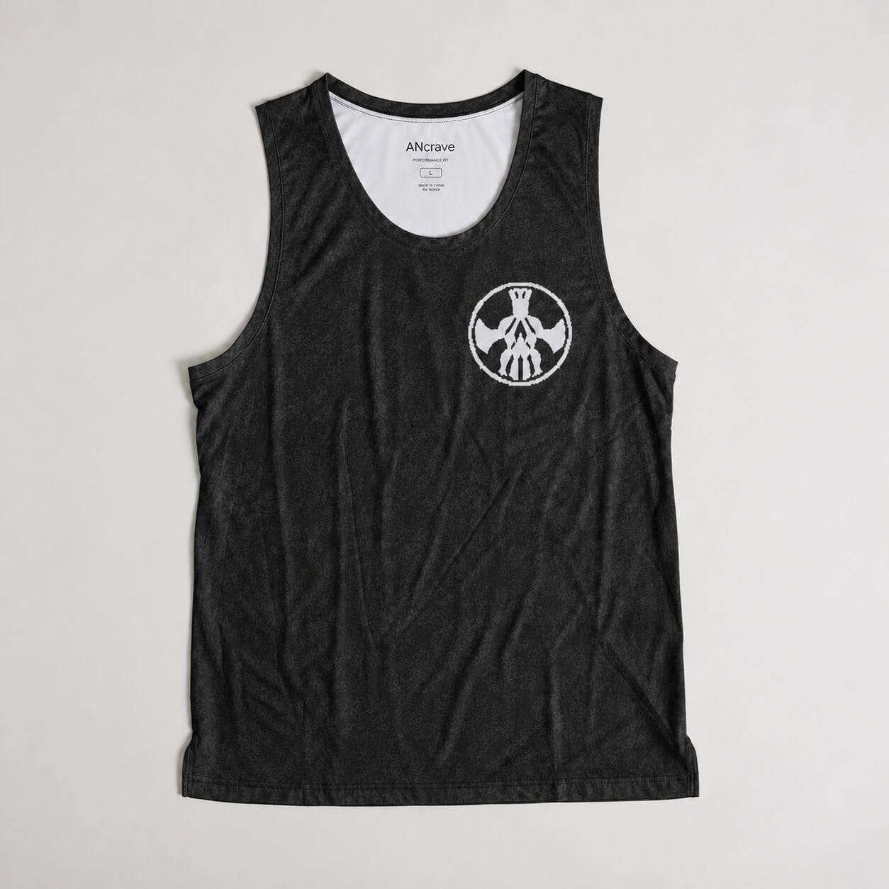 Trigun Stampede Punisher Tank Top Model Front