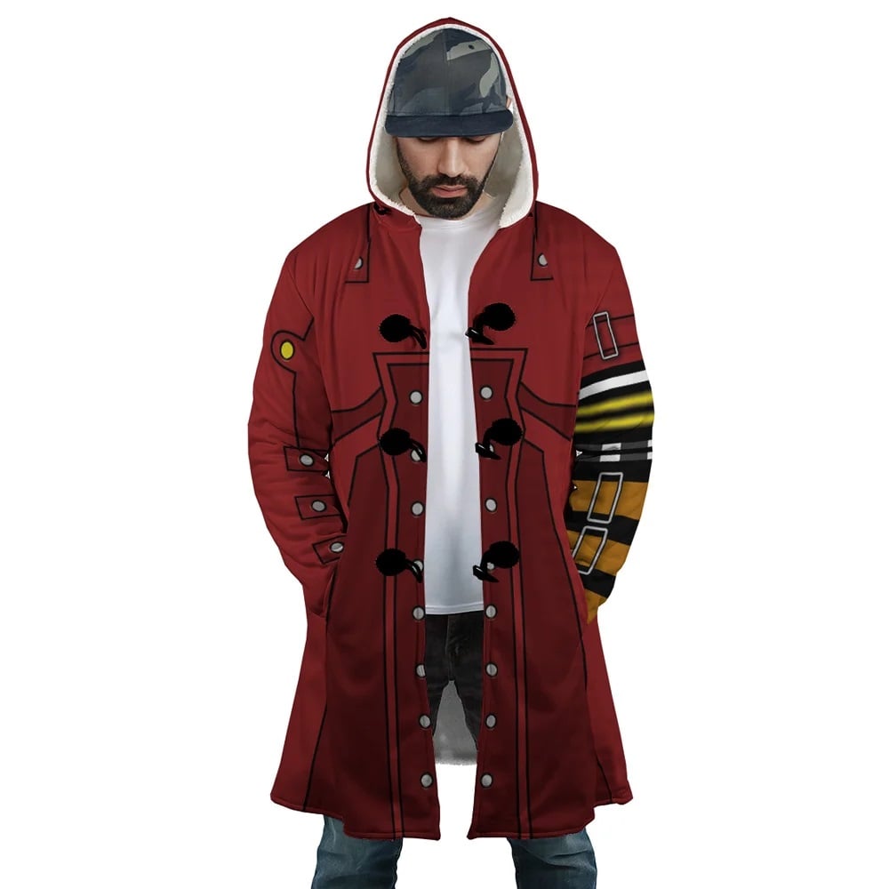 Vash the Stampede Trigun Hooded Cloak Coat