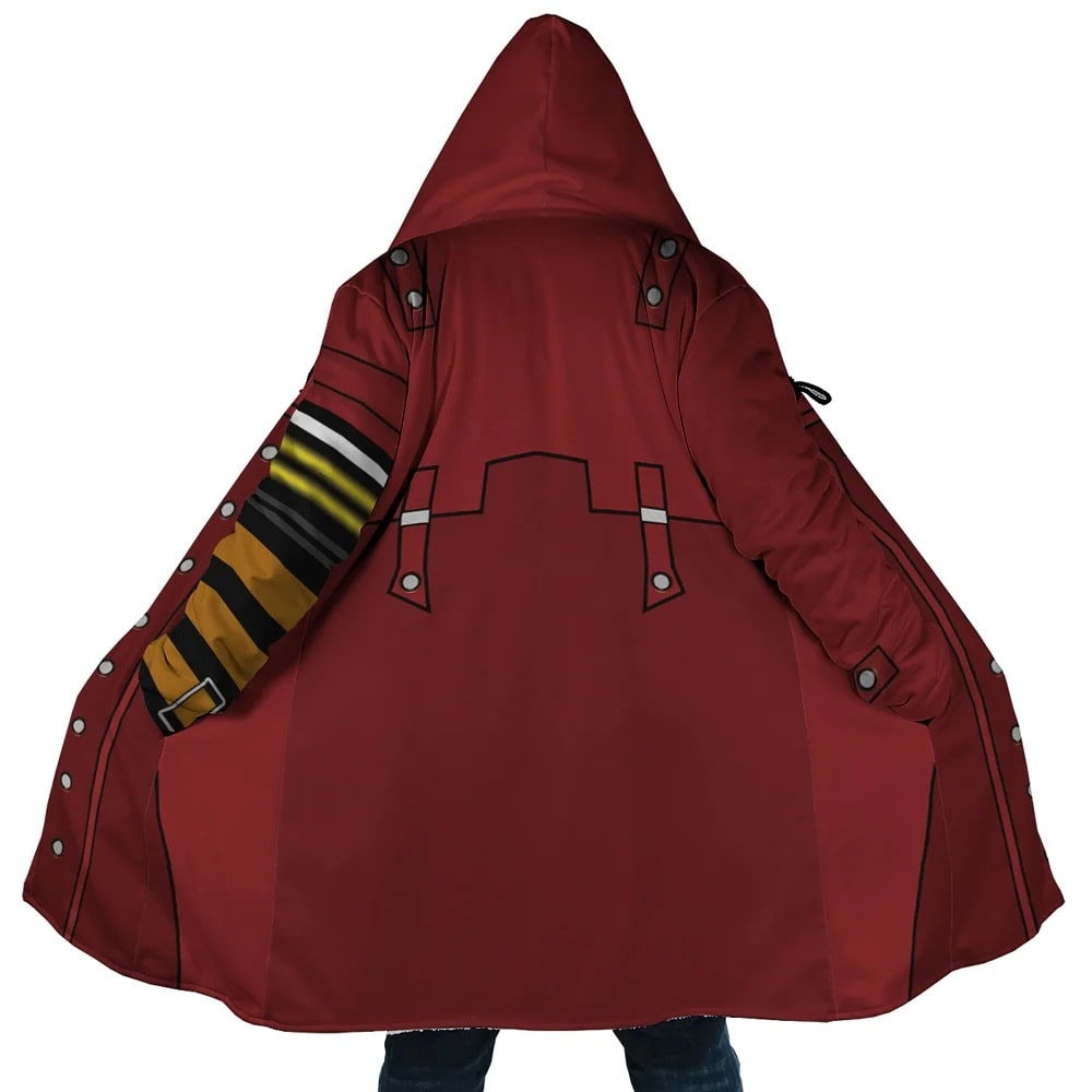 Vash the Stampede Trigun Hooded Cloak Coat