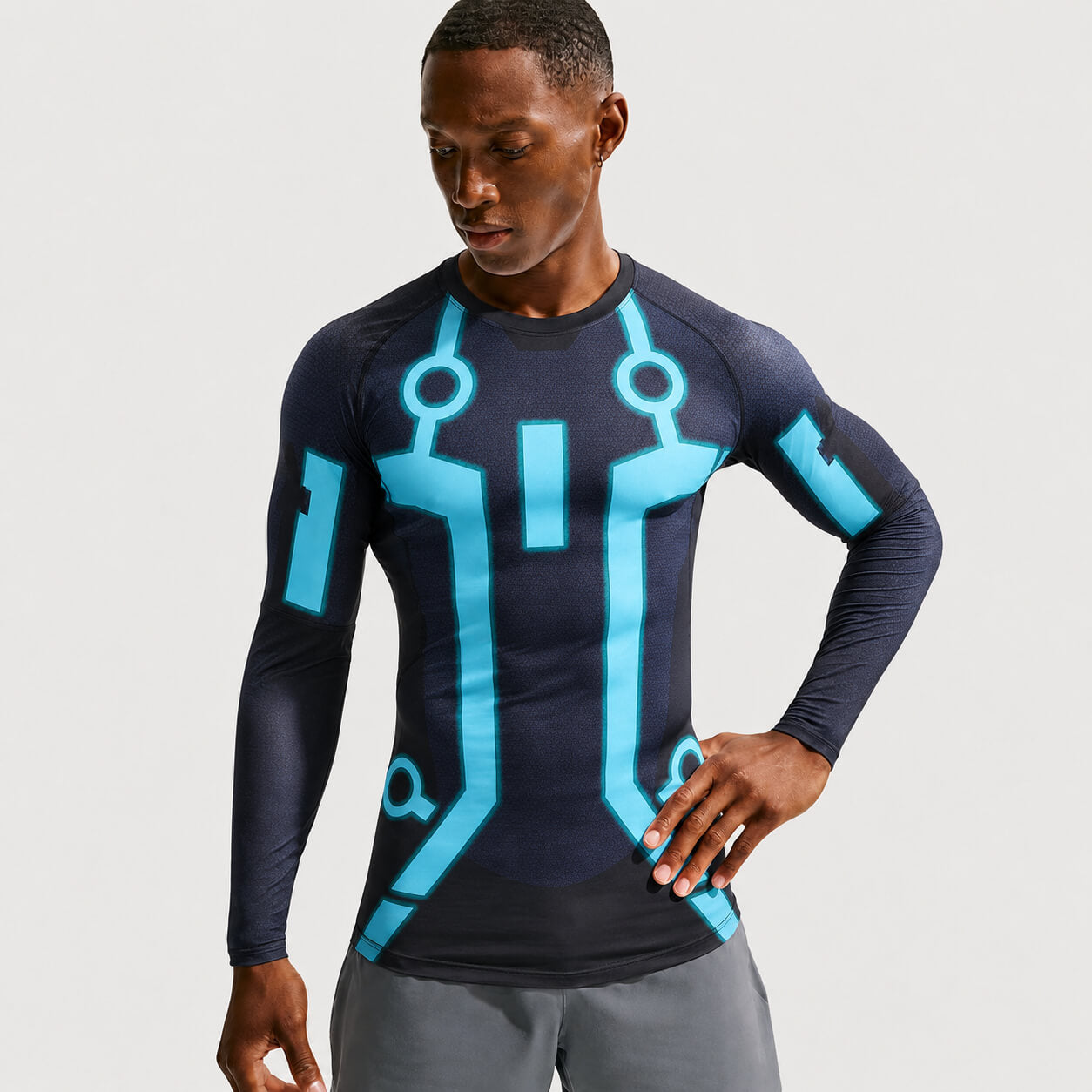 Tron Legacy Long Sleeve Compression Shirt