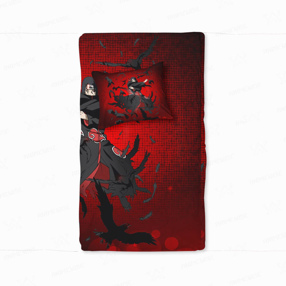 Uchiha Itachi Home Basic Microfiber Tailored Naruto Bedding Duvet Cover Bedding