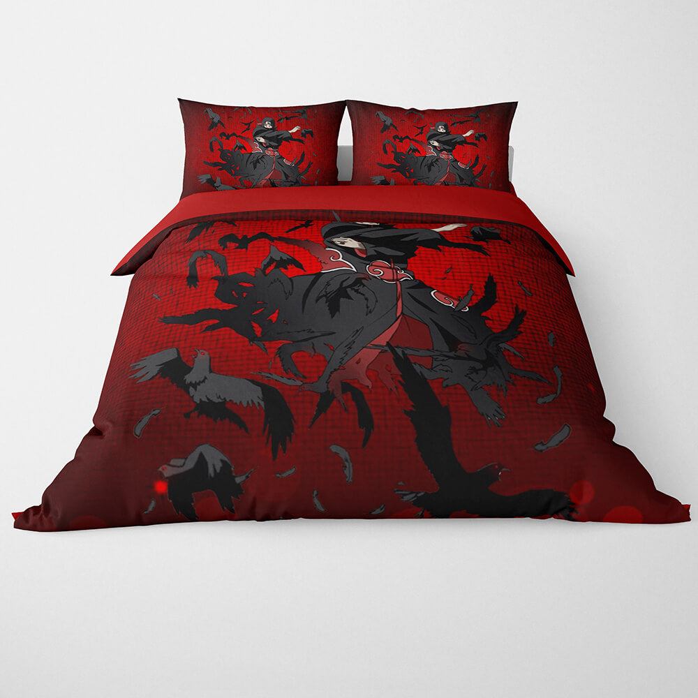 Uchiha Itachi Home Basic Microfiber Tailored Naruto Bedding Duvet Cover Bedding