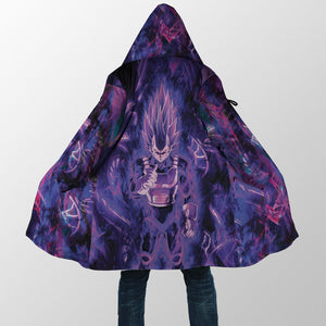 Dragon Ball Super Ultra Ego Vegeta Hooded Cloak Coat