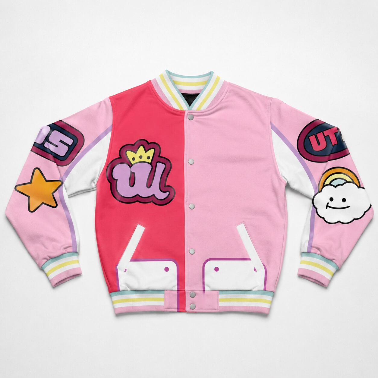 Uta One Piece Baseball Varsity Jacket