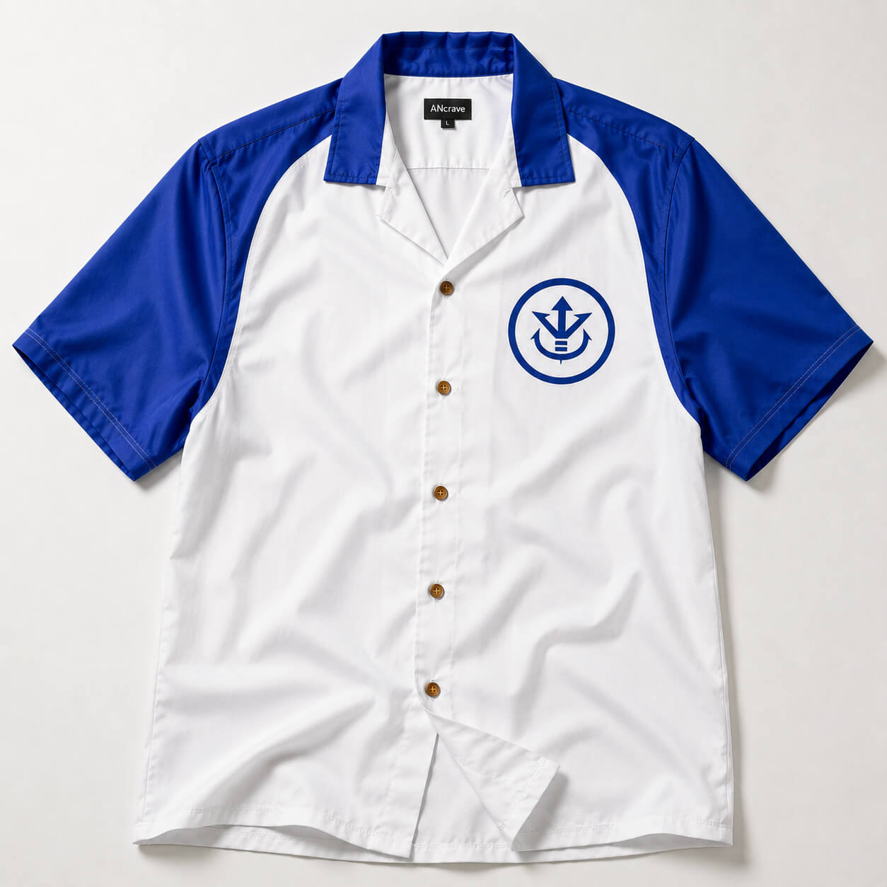 Vegeta Dragon Ball Button Up Shirt