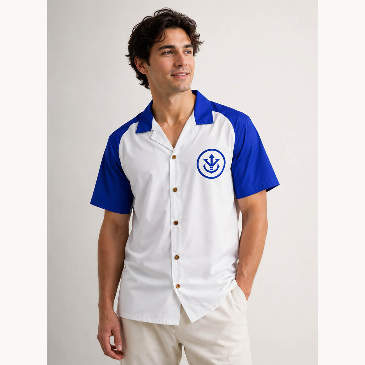 Vegeta Dragon Ball Button Up Shirt