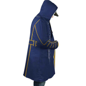 Vergil Devil May Cry Hooded Cloak Coat