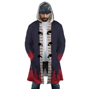 Whitebeard Pirates One Piece Hooded Cloak Coat