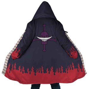 Whitebeard Pirates One Piece Hooded Cloak Coat