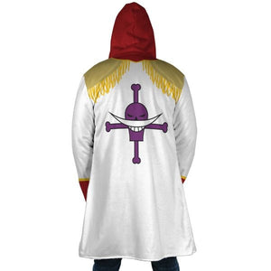 Edward Newgate One Piece Whitebeard Hooded Cloak Coat