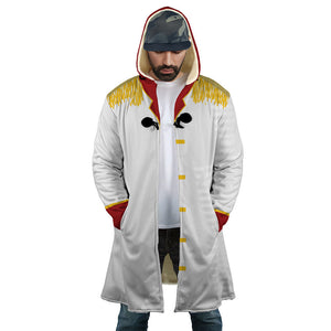 Edward Newgate One Piece Whitebeard Hooded Cloak Coat