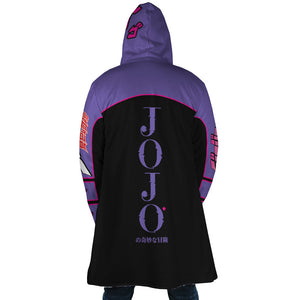 JoJo's Bizarre Adventure Yare Yare Hooded Cloak Coat