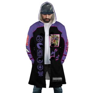 JoJo's Bizarre Adventure Yare Yare Hooded Cloak Coat