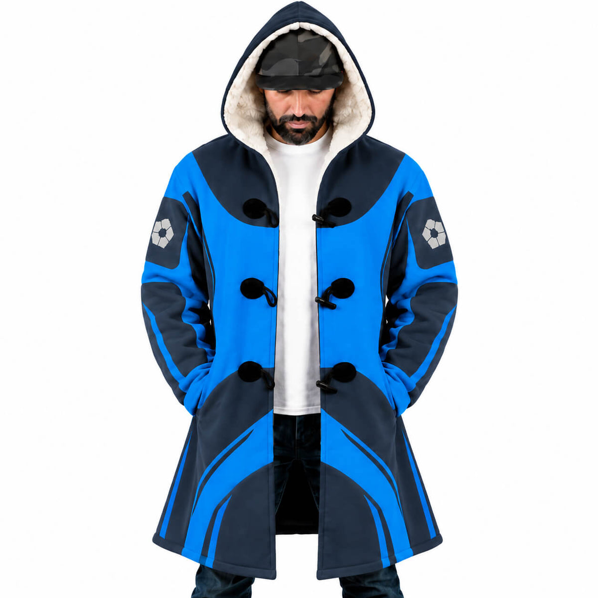 Yoichi Isagi Blue Lock Hooded Dream Cloak Coat