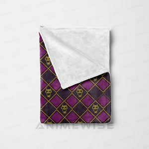 Killer Queen Diamond Pattern Fleece Blanket