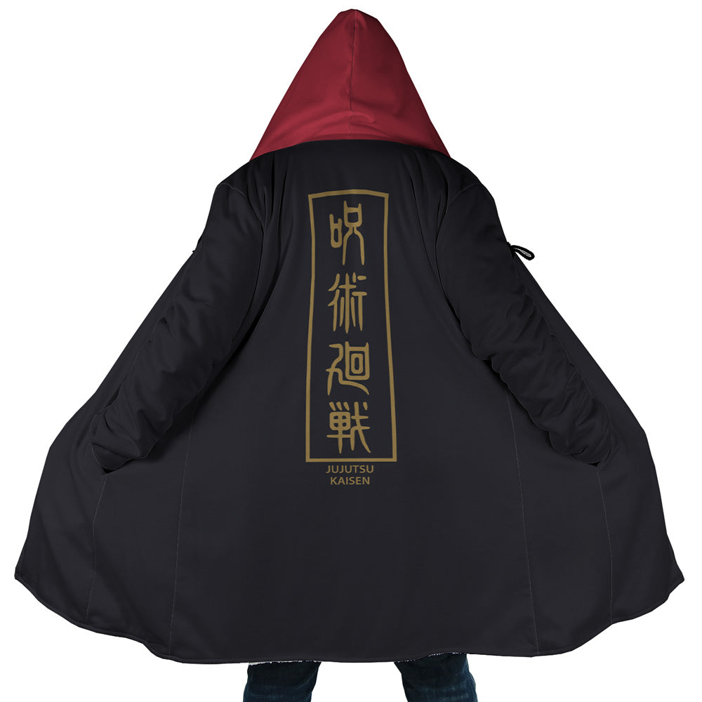 Yuji Itadori Jujutsu Kaisen Hooded Cloak Coat