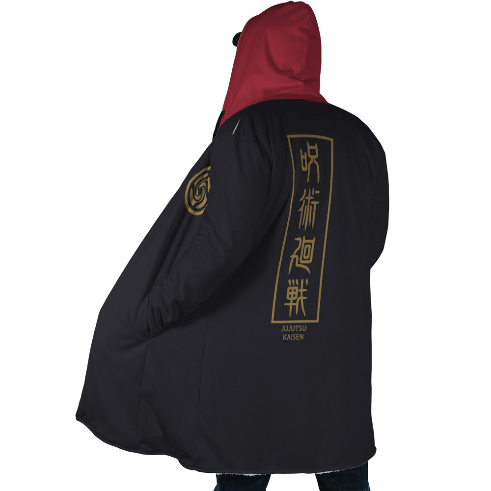 Yuji Itadori Jujutsu Kaisen Hooded Cloak Coat