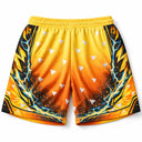 Thunder Breath Zenitsu Demon Slayer Mesh Shorts