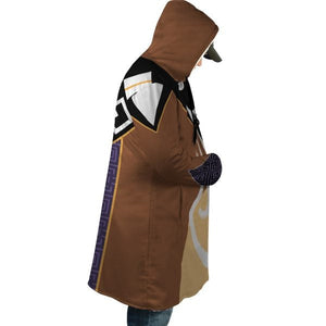 Genshin Impact Zhongli Hooded Cloak Coat