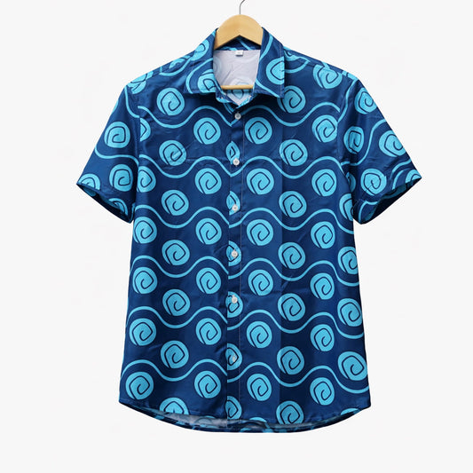 Zoro Arlong Park Pattern One Piece Hawaiian Shirt