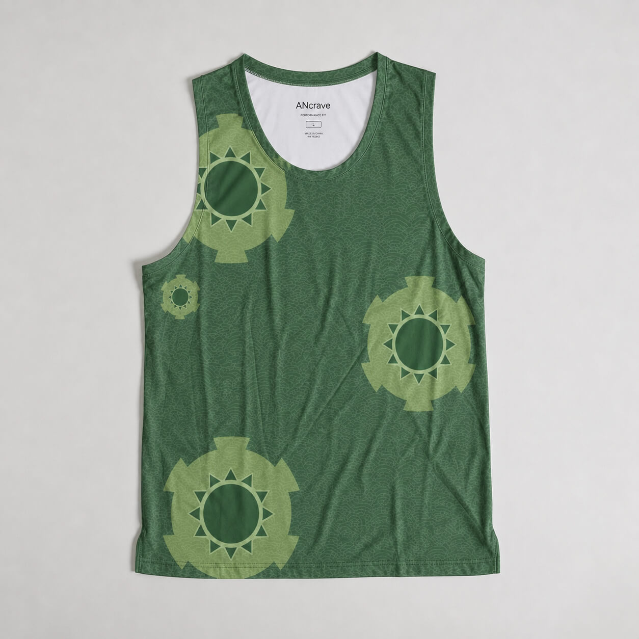 Zoro Wano Pattern One Piece Tank Top