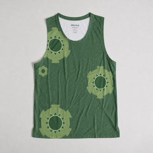 Zoro Wano Pattern One Piece Tank Top