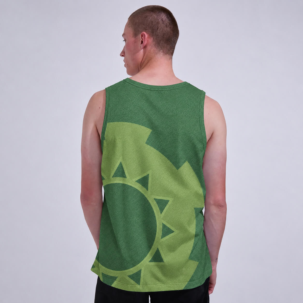 Zoro Wano Pattern One Piece Tank Top