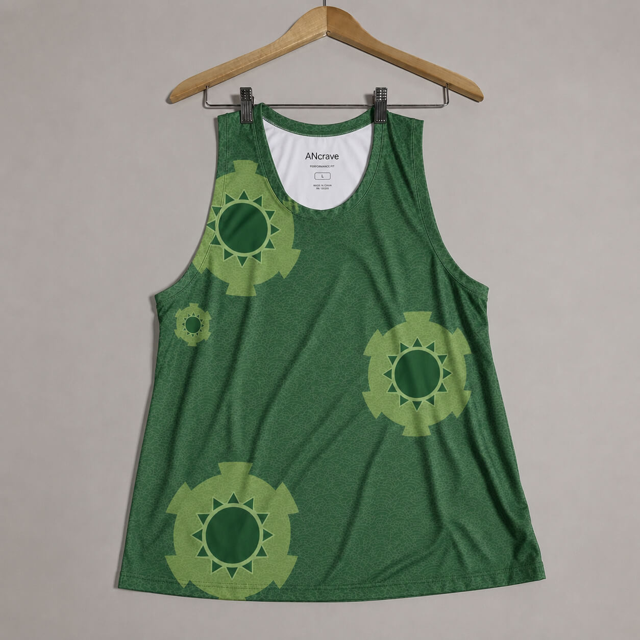 Zoro Wano Pattern One Piece Tank Top