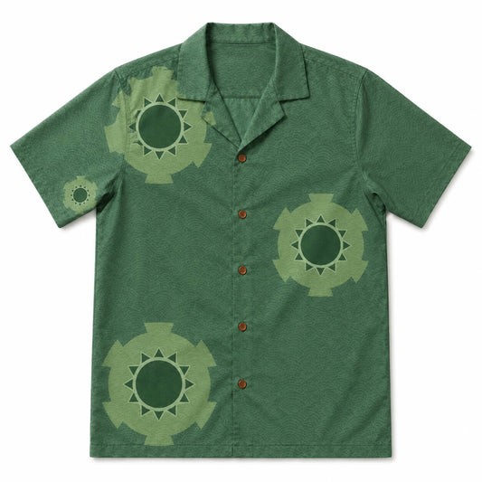 Zoro Wano One Piece Button Up Shirt