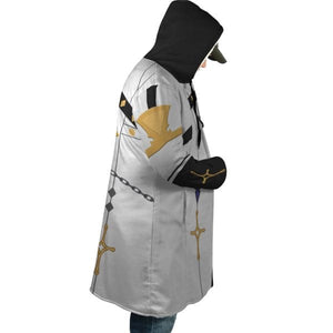 Genshin Impact Albedo Hooded Cloak Coat