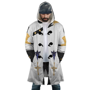 Genshin Impact Albedo Hooded Cloak Coat