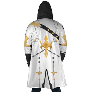 Genshin Impact Albedo Hooded Cloak Coat