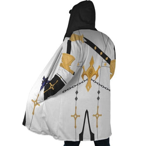 Genshin Impact Albedo Hooded Cloak Coat