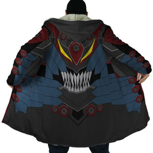 Gurren lagann lazengann Hooded Cloak Coat