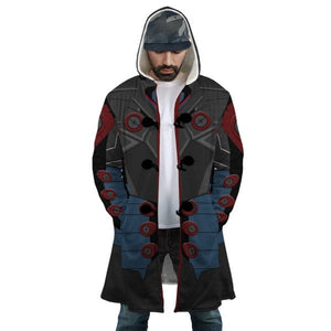 Gurren lagann lazengann Hooded Cloak Coat