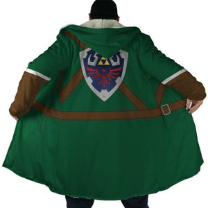 The Legend Of Zelda Link Zelda Hooded Cloak Coat