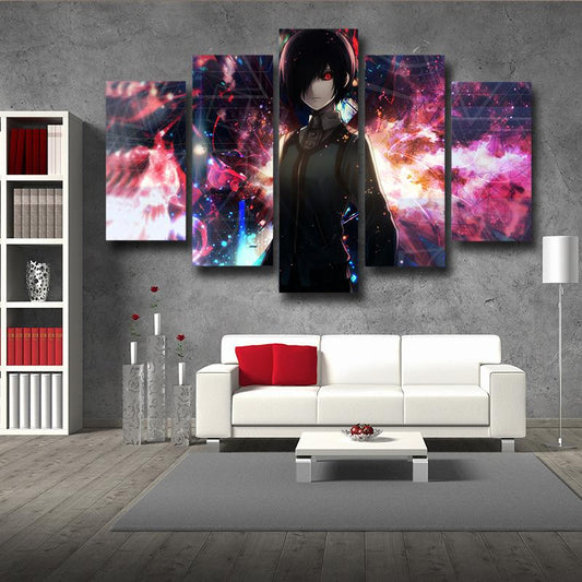 Cool Touka Tokyo Ghoul 3D Printed Canvas