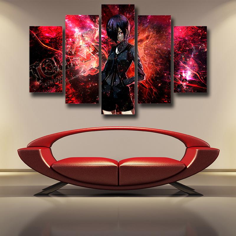 Red Touka Tokyo Ghoul Canvas